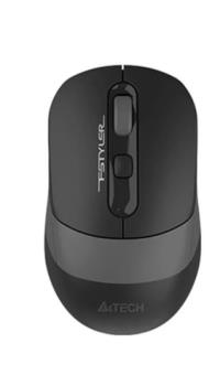 A4 TECH FG10CS Air2 Siyah-Gri 2.4 Nano 2000Dpi Şarjlı Sessiz Silent Mouse - 1